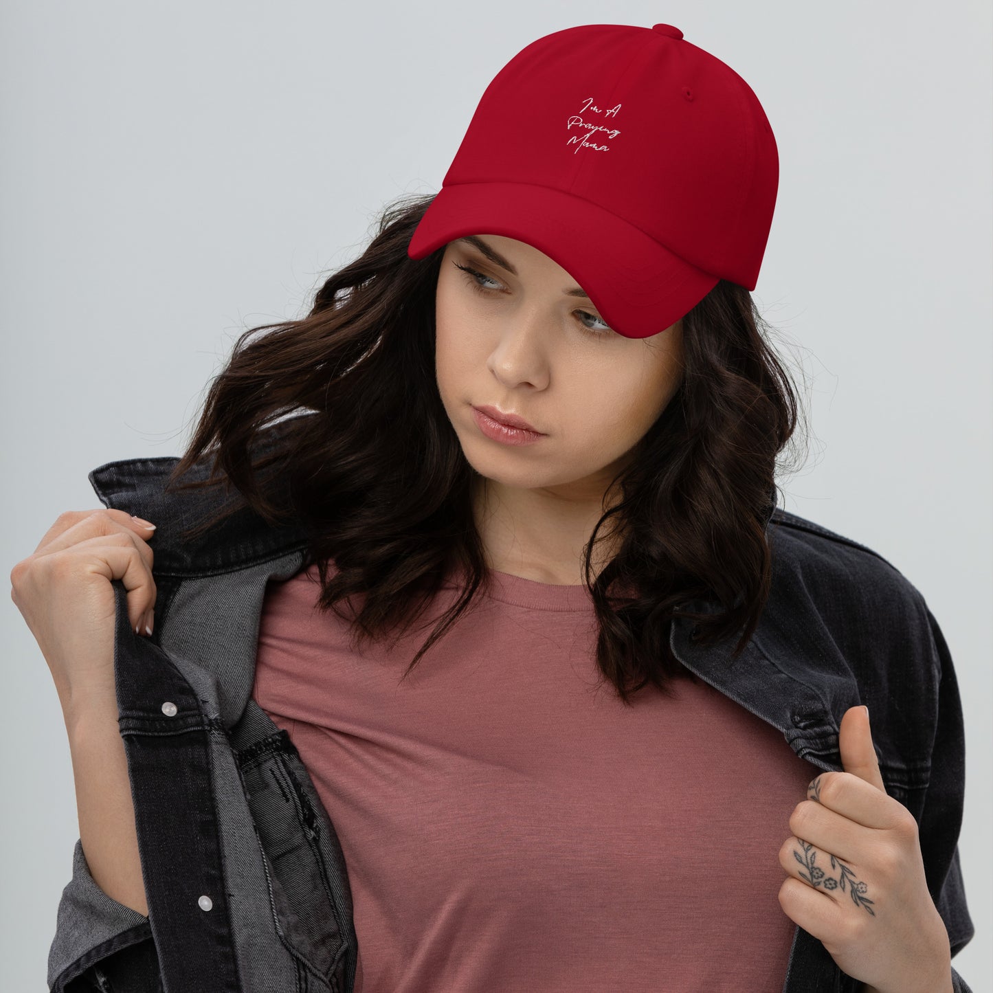 I’m a praying mama baseball cap